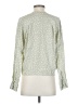 Vince. Green 3/4 Sleeve Silk Top Size S - photo 2
