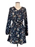 Shein Floral Blue Casual Dress Size 8 - 10 - photo 1