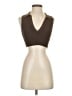 Babaton Brown Sleeveless Top Size S - photo 1