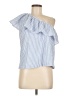 Vineyard Vines 100% Cotton Blue Sleeveless Blouse Size 8 - photo 1