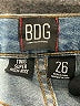 BDG Hearts Blue Jeans Size 26 waist - photo 4