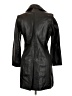 Eureka by Christos Garkinos 100% Polyester Black Coat Size L - photo 2
