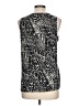 Rafaella Black Sleeveless Blouse Size L - photo 2