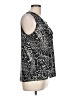 Rafaella Black Sleeveless Blouse Size L - photo 4