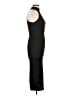River Island 100% Polyester Black Cocktail Dress Size 12 - photo 4