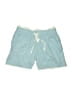 Happily Grey Solid Blue Board Shorts Size M - photo 1