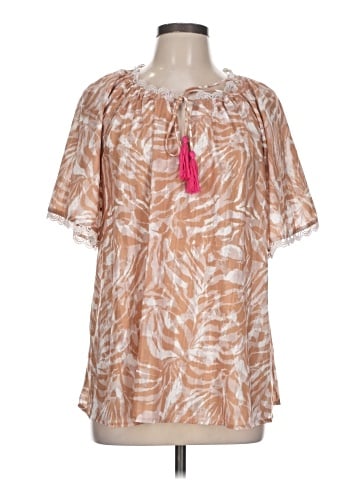 VOY Short Sleeve Blouse (view 1)