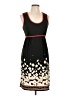 Max Studio Graphic Black Casual Dress Size L - photo 1