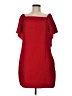 Trina Turk 100% Polyester Solid Red Cocktail Dress Size 8 - photo 1