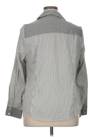 Lane Bryant Long Sleeve Button-Down Shirt (view 2)