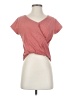 Assorted Brands Pink Short Sleeve T-Shirt Size S - photo 1