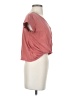 Assorted Brands Pink Short Sleeve T-Shirt Size S - photo 4