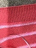 Unbranded Stripes Burgundy Turtleneck Sweater Size S - photo 7