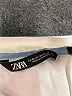 Zara Color Block White 3/4 Sleeve Button-Down Shirt Size XS - photo 7