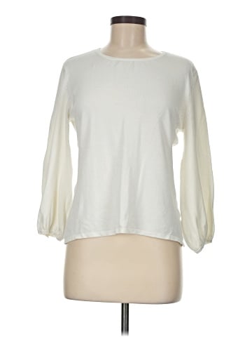 LOULOU 3/4 Sleeve Top (view 1)