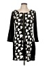 Papillon Graphic Black Casual Dress Size L - photo 1