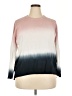 M Magaschoni Tie-dye Pink Pullover Sweater Size 2X - photo 1