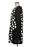 Papillon Graphic Black Casual Dress Size L - photo 5