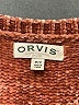 Orvis 100% Polyester Metallic Pink Burgundy Pullover Sweater Size M - photo 7