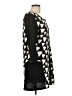 Papillon Graphic Black Casual Dress Size L - photo 4