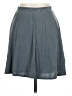Moa Moa Solid Gray Casual Skirt Size L - photo 2
