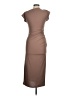 Be Cool Solid Brown Casual Dress Size M - photo 2