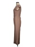 Be Cool Solid Brown Casual Dress Size M - photo 5