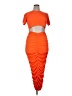 Shein Curve Orange Cocktail Dress Size 0X - photo 1