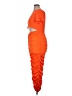 Shein Curve Orange Cocktail Dress Size 0X - photo 5