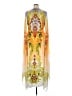 Venus Print Orange Cocktail Dress Size XL - photo 2