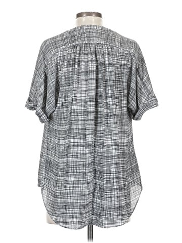 Worthington Short Sleeve Blouse (view 2)