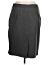 Nine & Co. 100% Polyester Solid Gray Formal Skirt Size 6 - photo 2