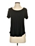 Three Dots Black Short Sleeve T-Shirt Size S - photo 1