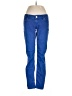 Express Color Block Blue Jeans Size 8 - photo 1