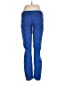 Express Color Block Blue Jeans Size 8 - photo 2