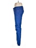 Express Color Block Blue Jeans Size 8 - photo 5