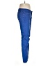 Express Color Block Blue Jeans Size 8 - photo 4