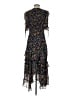 CeCe 100% Polyester Floral Black Cocktail Dress Size 4 - photo 2