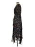CeCe 100% Polyester Floral Black Cocktail Dress Size 4 - photo 5