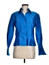 Marisa Baratelli Blue Long Sleeve Blouse Size M - photo 1