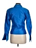 Marisa Baratelli Blue Long Sleeve Blouse Size M - photo 2