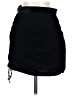 Free People 100% Polyester Solid Black Casual Skirt Size 0 - photo 1