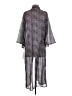 RD Style 100% Polyester Gray Kimono Size XS - photo 2