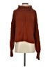 Dress Forum Brown Turtleneck Sweater Size S - photo 1