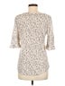Cure Ivory 3/4 Sleeve Blouse Size M - photo 2