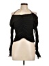 Boohoo Black 3/4 Sleeve Blouse Size 10 - photo 1