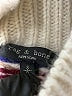 Rag & Bone Chevron-herringbone Ivory Pullover Sweater Size S - photo 7