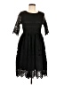 Journey Five 100% Polyester Black Cocktail Dress Size M - photo 1