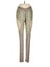 Wolven Paisley Green Yoga Pants Size M - photo 1