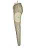 Wolven Paisley Green Yoga Pants Size M - photo 5